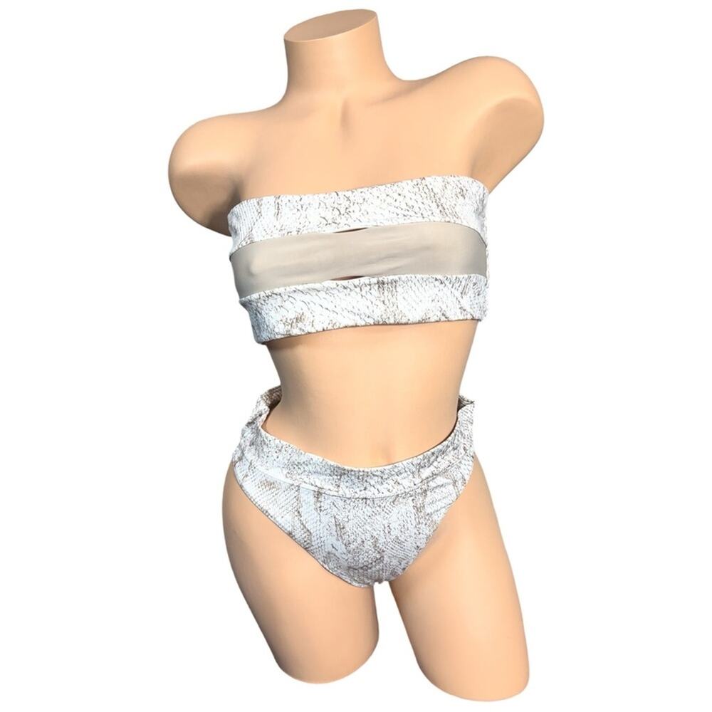 Pilyq Color Block Bandeau (D) And High Waist Chee… - image 5